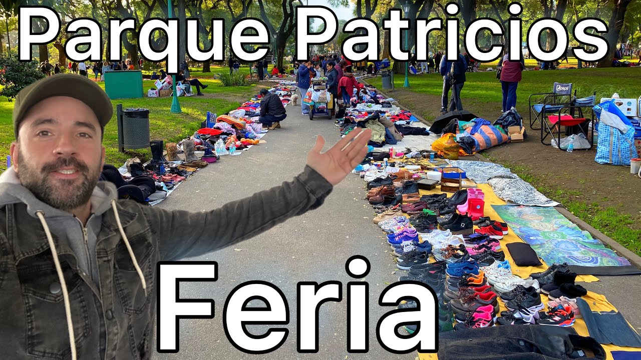 FERIA de PARQUE PATRICIOS , una de las ferias barriales mas grandes de la CIUDAD DE BUENOS AIRES