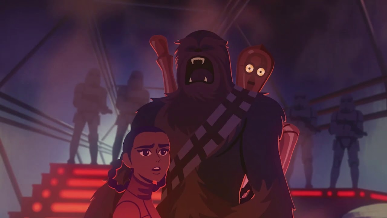 Star Wars - The Empire Strikes Back (anime opening 5 season)