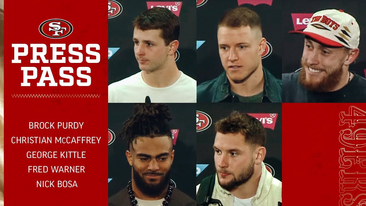 Purdy, Kittle, Warner, McCaffrey, Bosa Talk 'Taking it Up a Notch' in #DALvsSF | 49ers