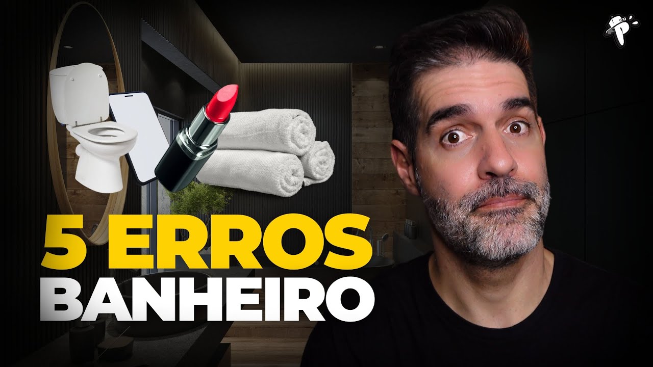 5 ERROS que você comete no seu BANHEIRO e que a BIOLOGIA resolve