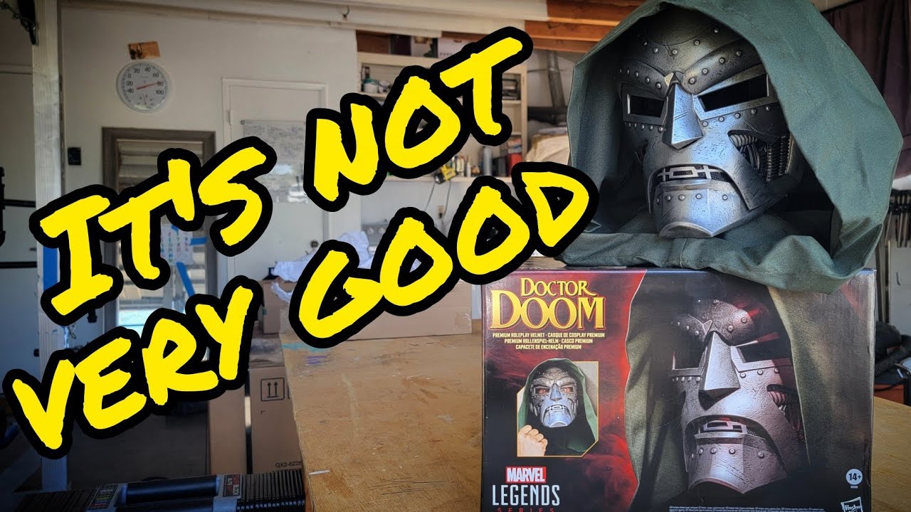 Marvel Legends - Doctor Doom Helmet (Unboxing & Review)