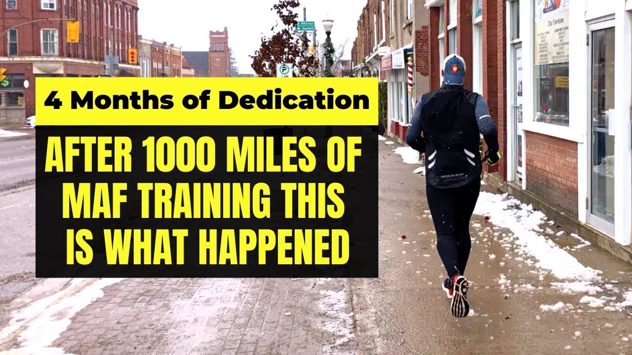 Maffetone Methods Mind-Blowing Progress After 4 Months