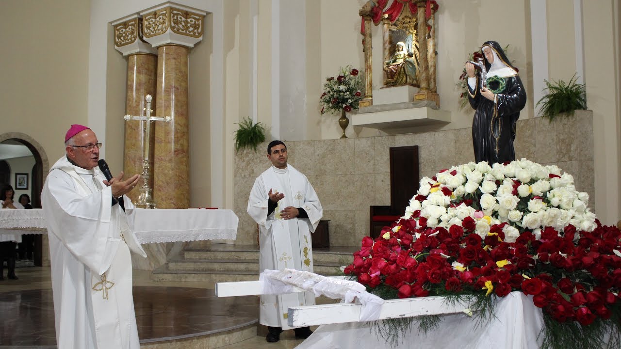 Missa de Santa Rita na Catedral de Mogi das Cruzes