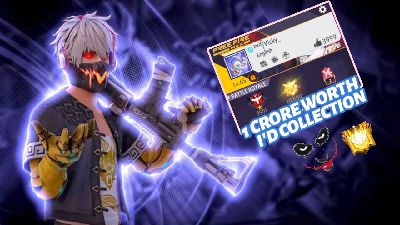 1 CRORE WORTH I'D COLLECTION || PLEASE WATCH ♥️ || #freefire #garenafreefire @Tamilan_Gamerz_Yts #ff