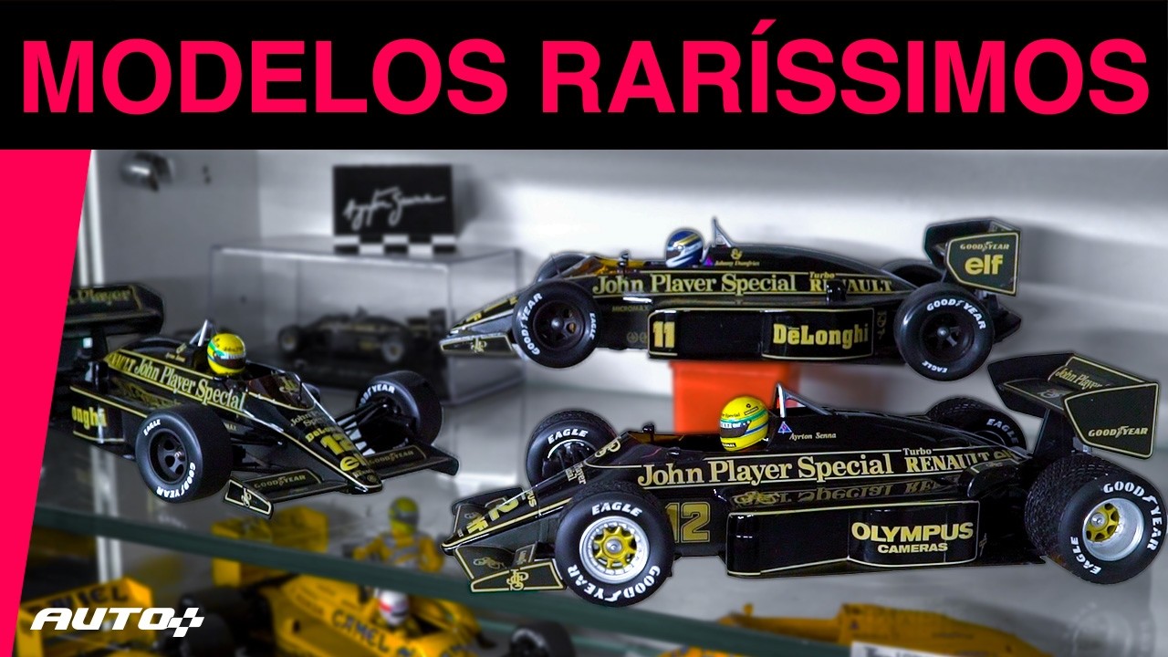 COLEÇÃO DE MINIATURAS DE F1! Conheça a incrível coleção de Fábio Codellos