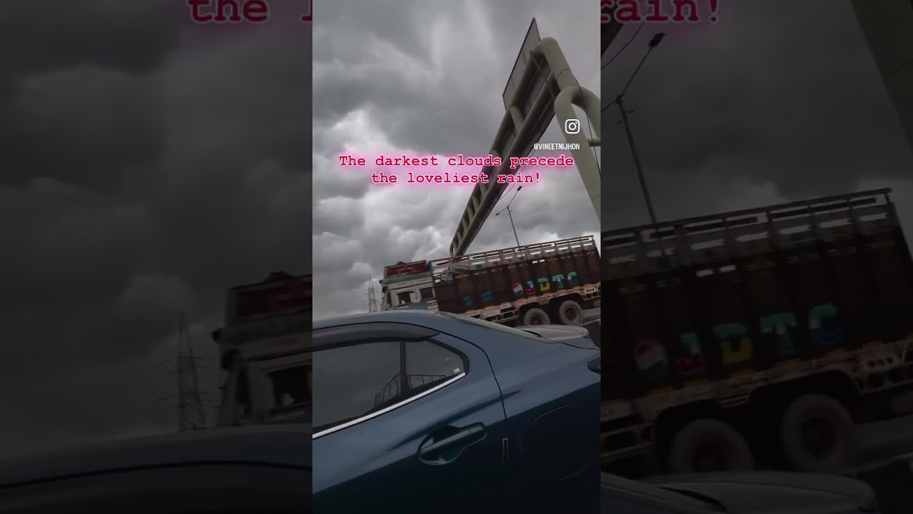 Heavy traffic on Nh24//29 jul #monsoon #rain #traffic #fun #travel #tour #.