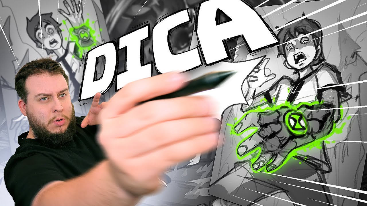 Dicas de COMPOSI&Ccedil;&Atilde;O com ARTE dos INSCRITOS! Pintura Digital e Ilustra&ccedil;&atilde;o!