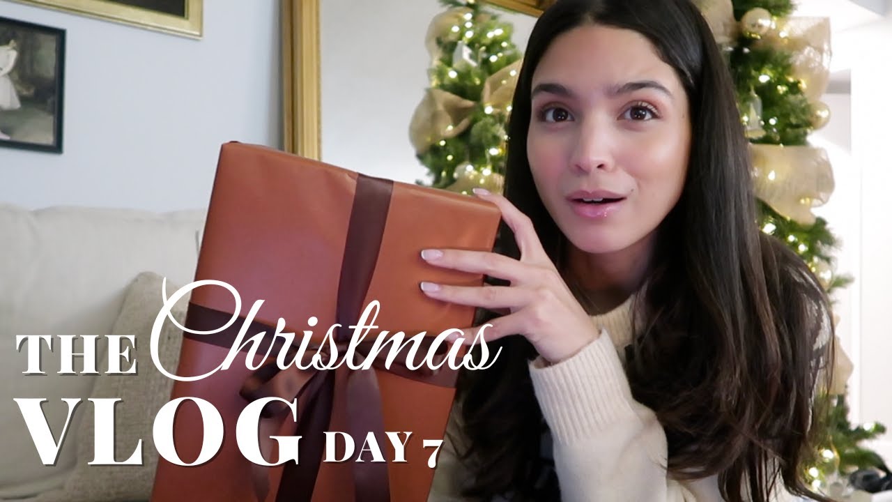 ПРИМЕРКА ARITZIA & MANGO + УПАКОВКА РОЖДЕСТВЕНСКИХ ПОДАРКОВ | VLOGMAS, ДЕНЬ 7 | Саманта Герреро