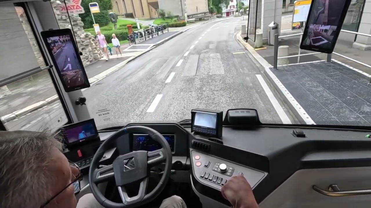 Arbon, Artour Bus Testfahrt vom 31.07.2025