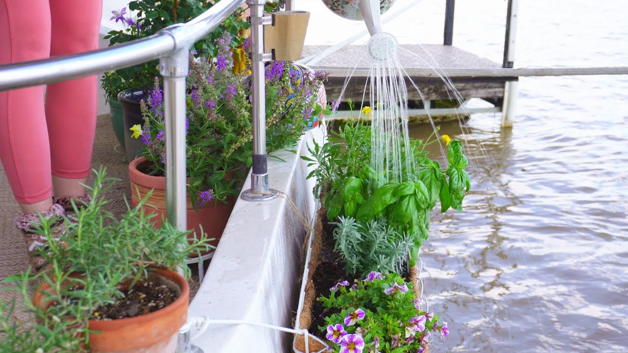 My Sweet Boat Garden | Relaxing Nature Sounds & Spring recipes