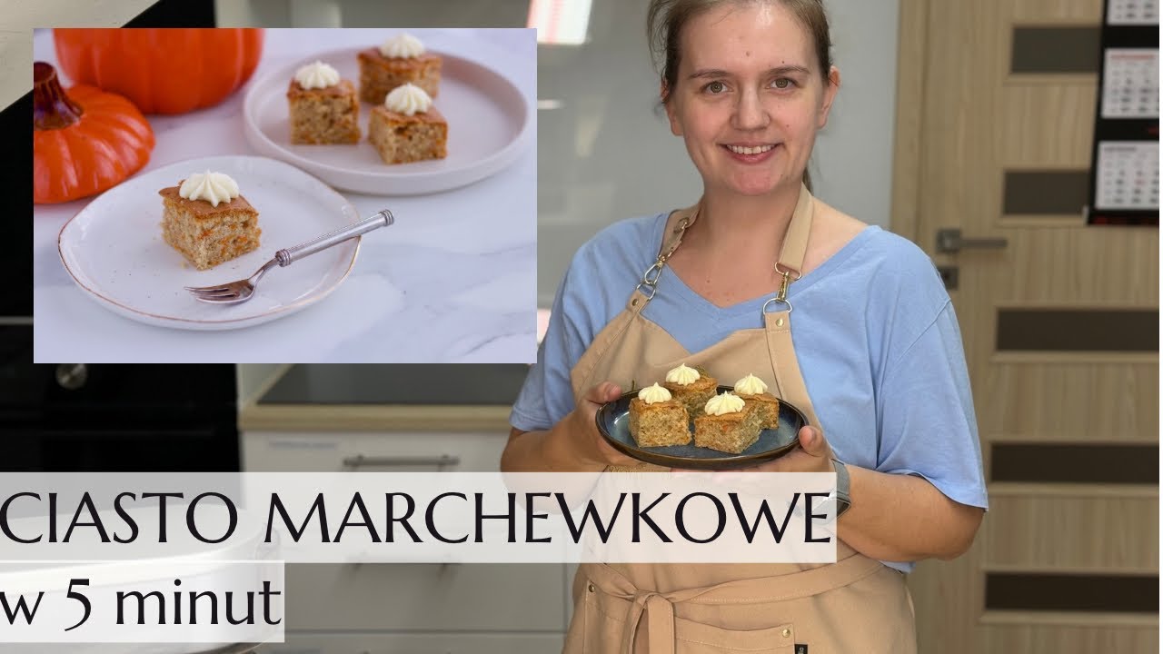 Ciasto marchewkowe w 5 minut + jak zabezpieczyć rant prostokątny 