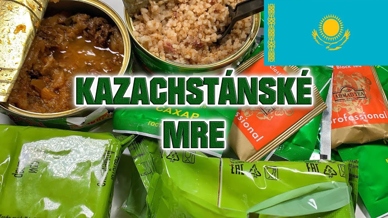 Ochutnávka Kazachstánského MRE - NEJBRUTÁLNĚJŠÍ VOJENSKÁ DÁVKA?!
