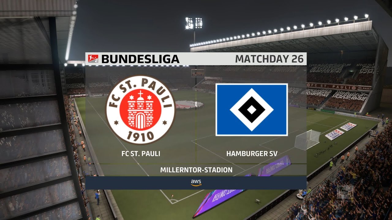 FIFA 21 | FC St. Pauli - Hamburger SV | 2027/28 2. Bundesliga | FULL GAMEPLAY