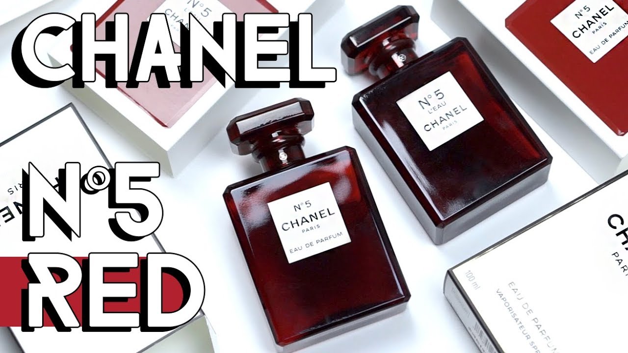 RED CHANEL N°5 EDP & L'EAU BOTTLES UNBOXING & REVIEW