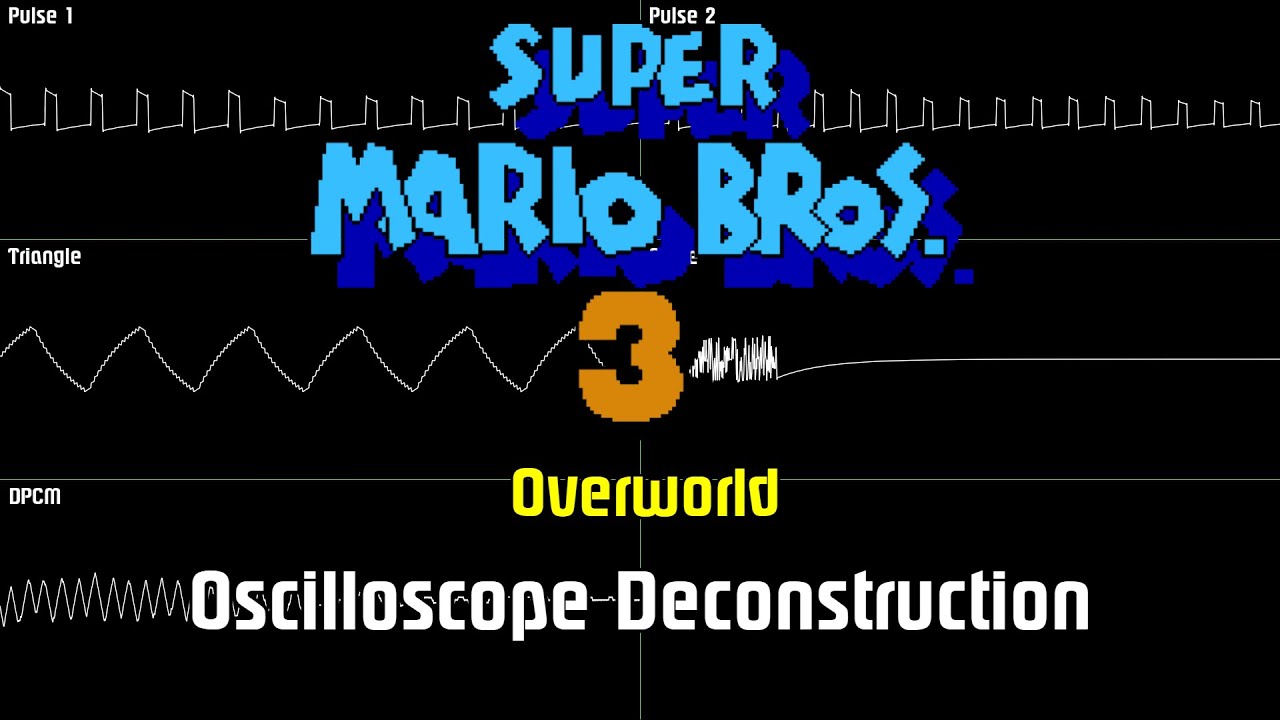 Super Mario Bros. 3 - Overworld [Oscilloscope Deconstruction]