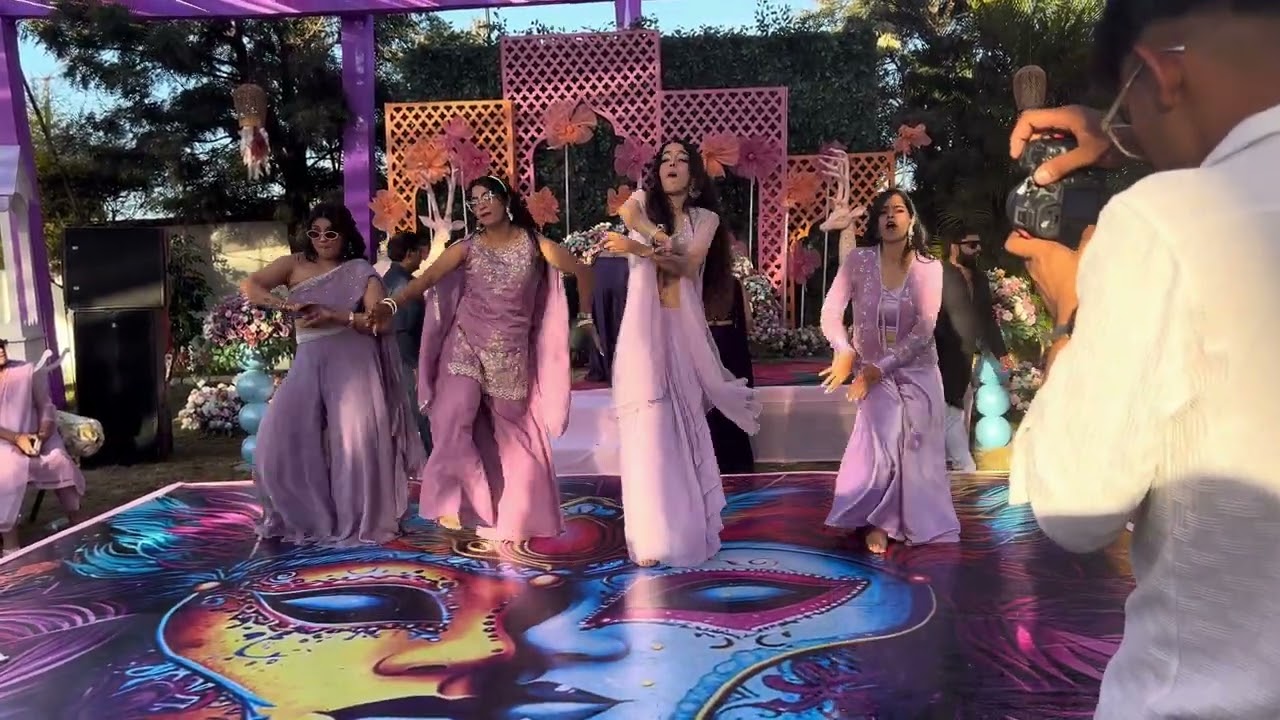 Carnival Colors & Crazy Moves | Haldi Dance with My Girl Gang