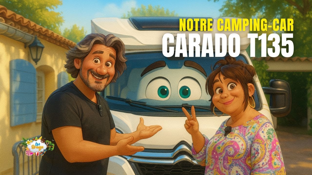 On vous présente notre camping-car : le Carado T135, notre maison sur roues !