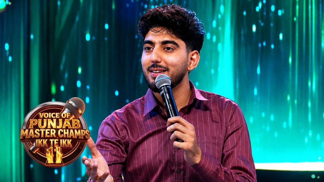 Aadi Delivers a Soulful Performance on Voice of Punjab Master Champs Ikk te Ikk 11
