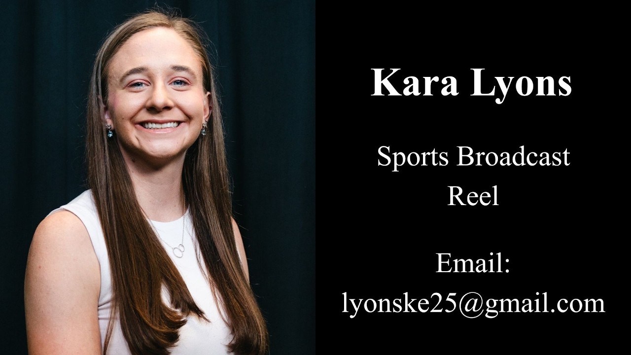 Kara Lyons - Sports Broadcast Reel
