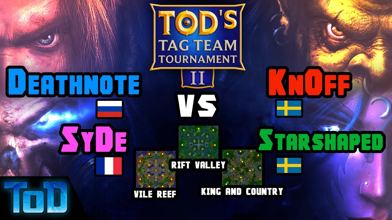 KnOff Starshaped vs SyDe Deathnote - ToD's Tag Team Tournament #2