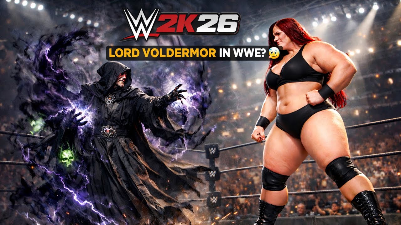 Voldemort Joins WWE?! 😱 WWE 2K26 Lord Voldemort vs WWE Diva Full Match