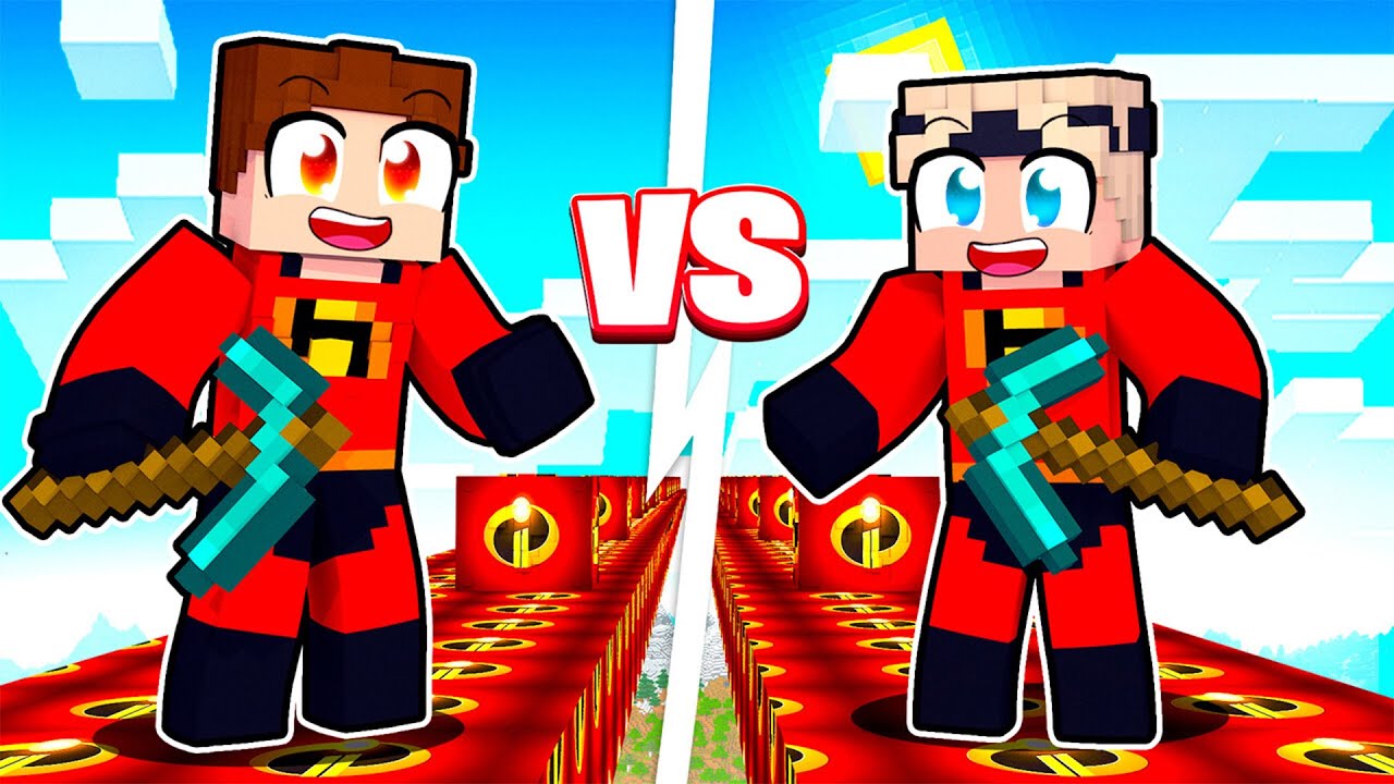 WER KANN DAS LUCKY BLOCK RENNEN GEWINNEN?! (Minecraft)