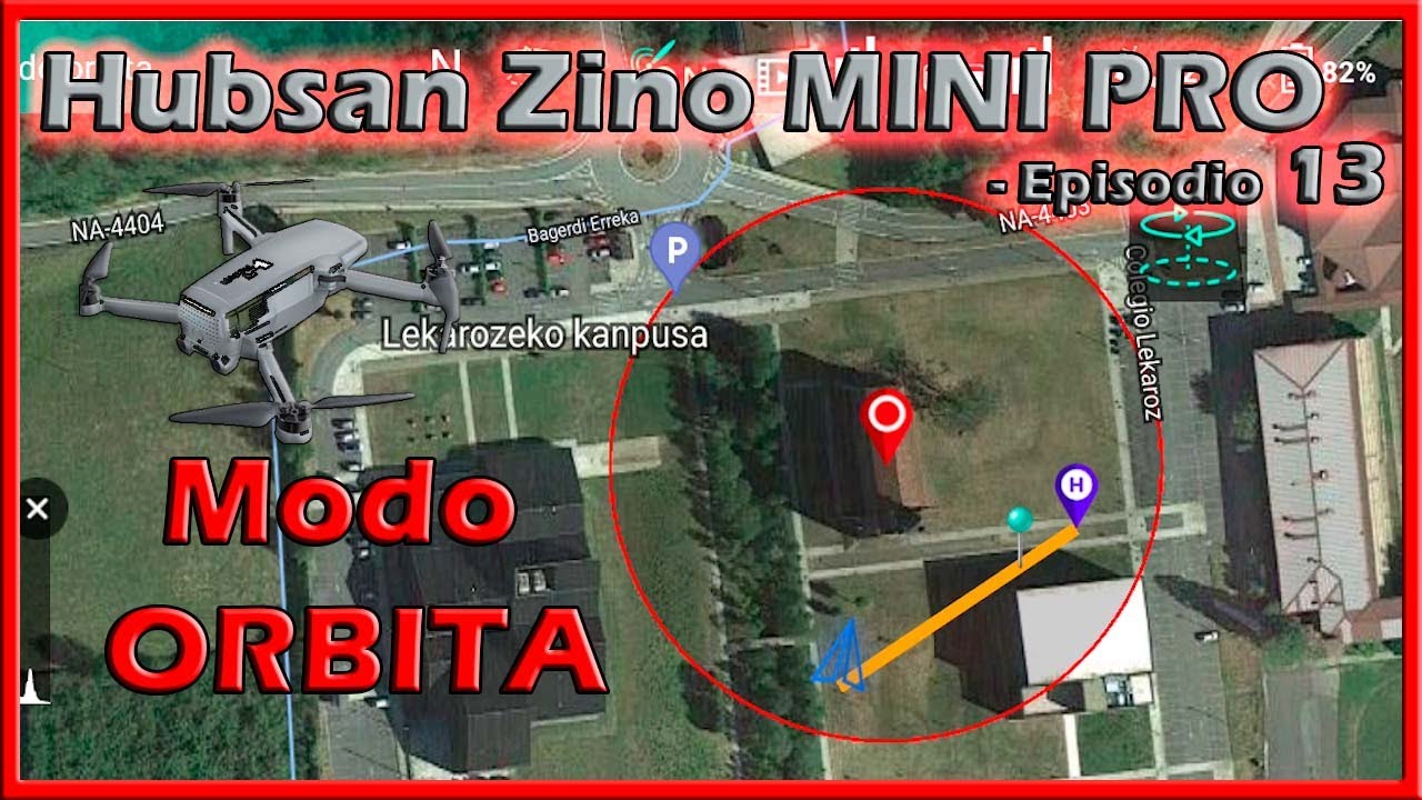 Hubsan Zino mini PRO - Orbit -  Episodio 13