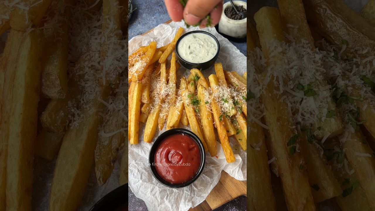 Homemade Double Fried Chips!