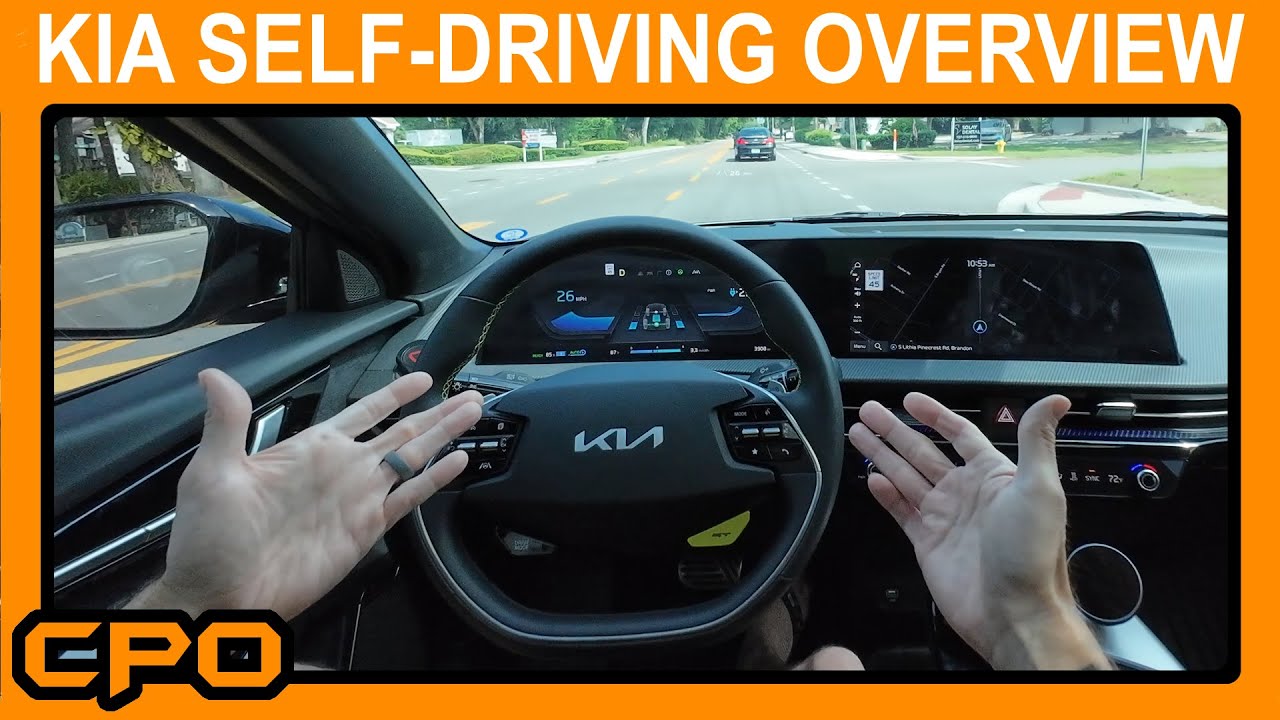 Kia EV6 Self-Driving POV and Explanation