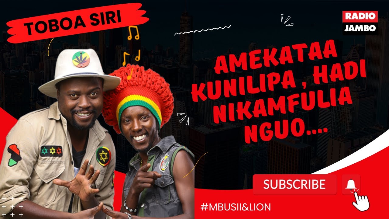 LIPA DENI : AMEKATAA KUNILIPA , HADI NIKAMFULIA NGUO....