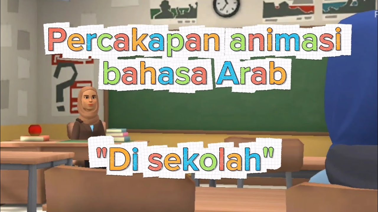 Percakapan animasi bahasa arab