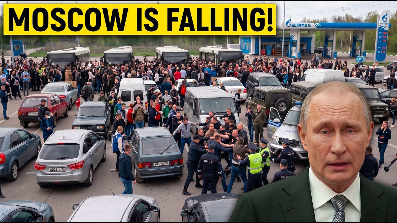 Putin Flees from the Riots as Russia's Fuel Empire IMPLODES