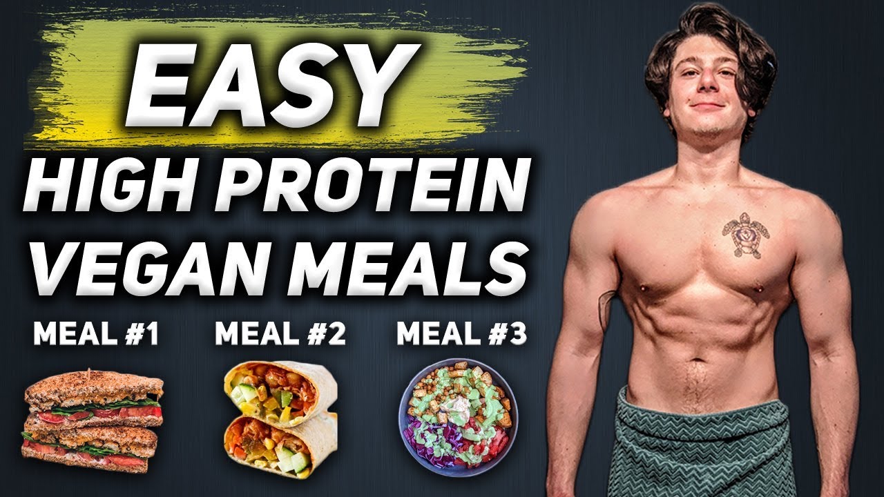 Easy High Protein Vegan Meal Prep | Delicious Vegan Bodybuilding Meals
