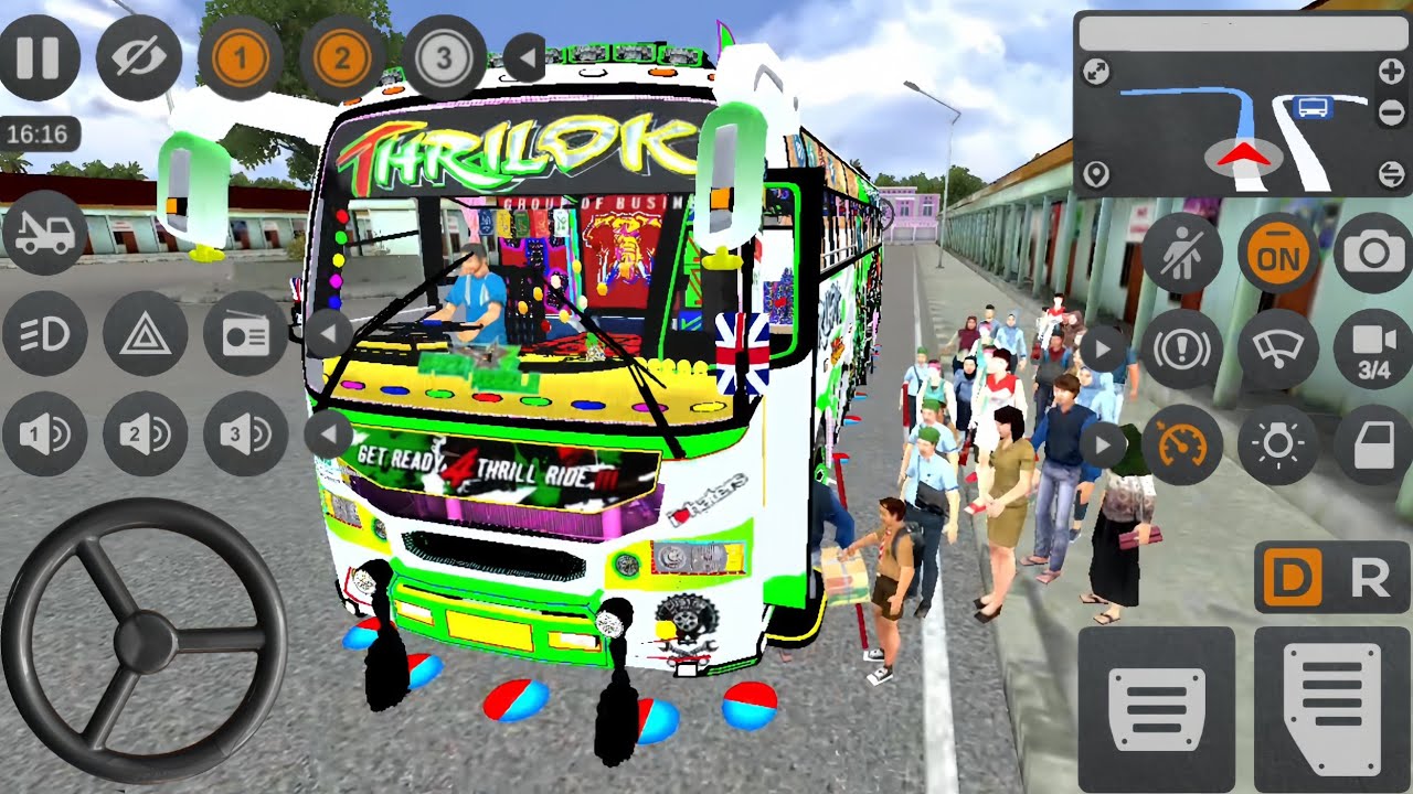 💥Bus Simulator Indonesia – KSRTC Bus Driving | City Traffic Gameplay | Android Bus Game