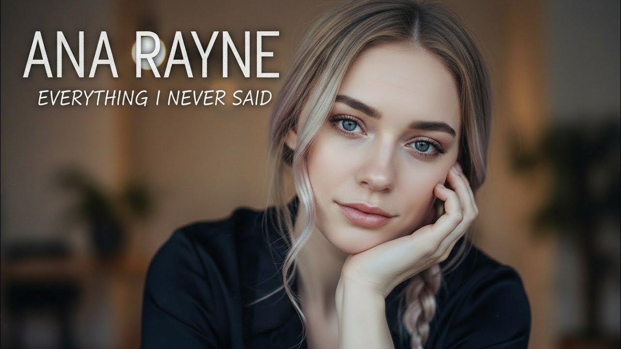 Ana Rayne – Everything I Never Said (Official Music Video) | Emotional Pop 2026