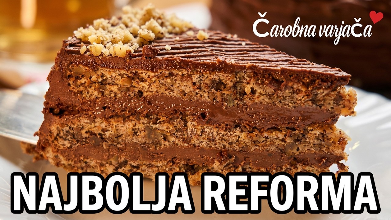 Reform torta – Classic Chocolate Walnut Cake!