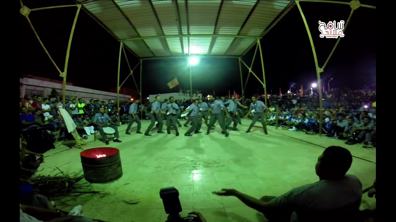 سمر وفد جامعة الاسكندرية | اسبوع شباب الجامعات العاشر (10) 2015