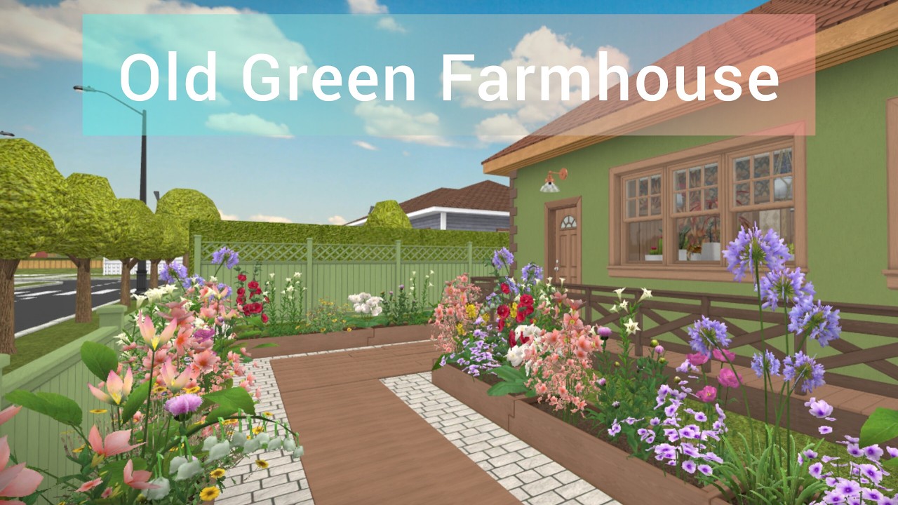 House House Flipper Mobile | Old Green Farmhouse