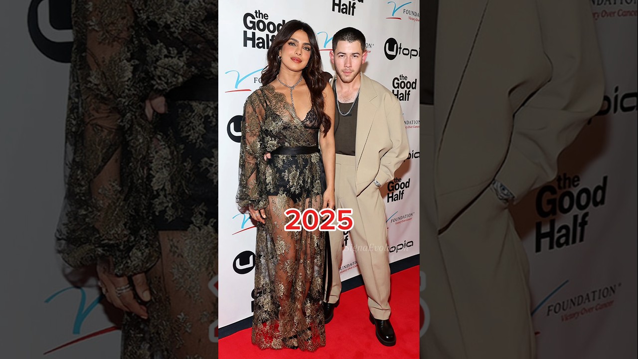 Nick Jonas and Priyanka Chopra Couple Evolution 2018-2025