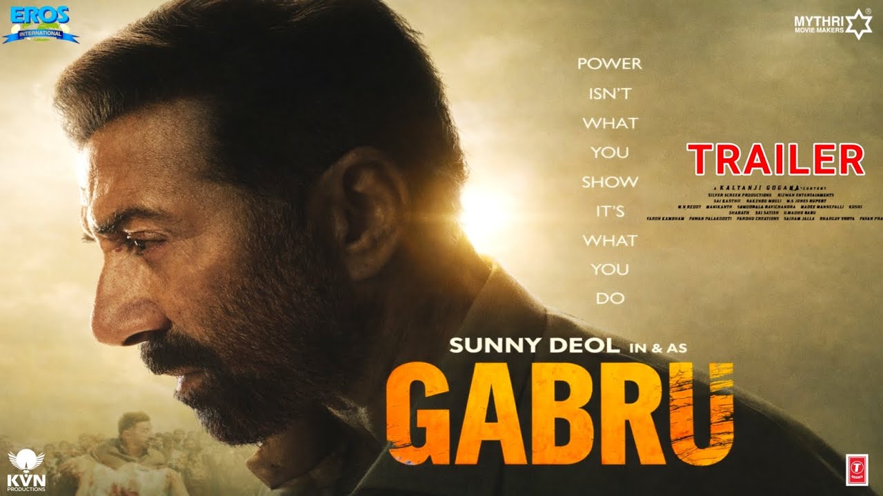 Gabru Teaser | Gabru Sunny Deol | Gabru Salman Khan | Bollywood Movie 2026 | Gabru Trailer