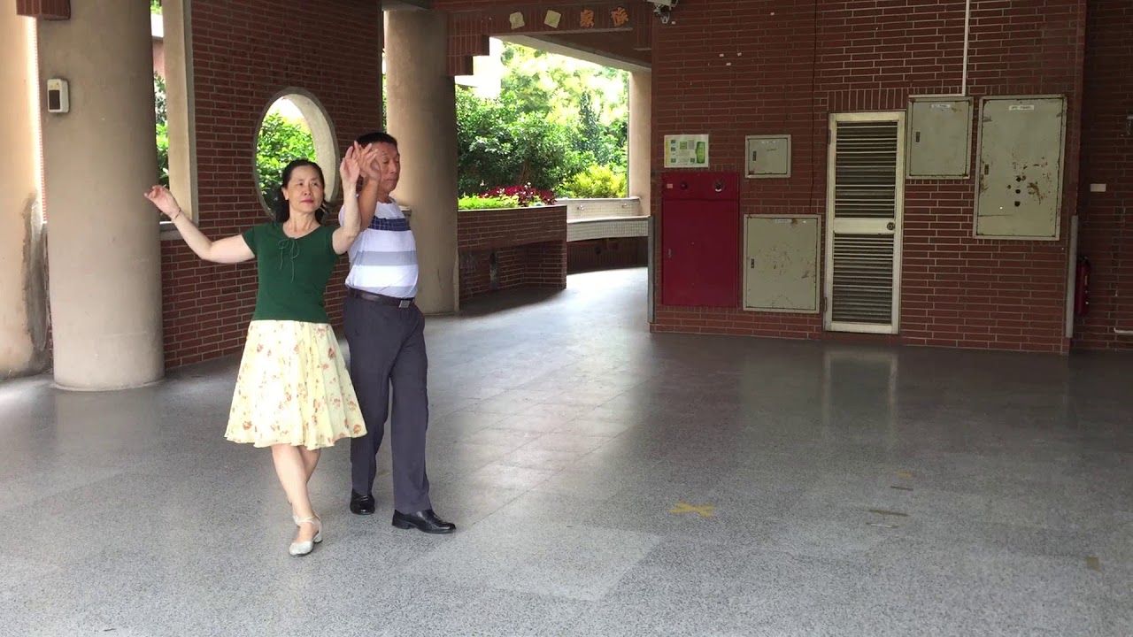 愛的陽光--舞風社楊漢銘 許淑寬示範1080915