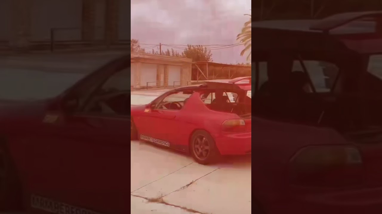 Honda Del Sol amazing automatic roof!