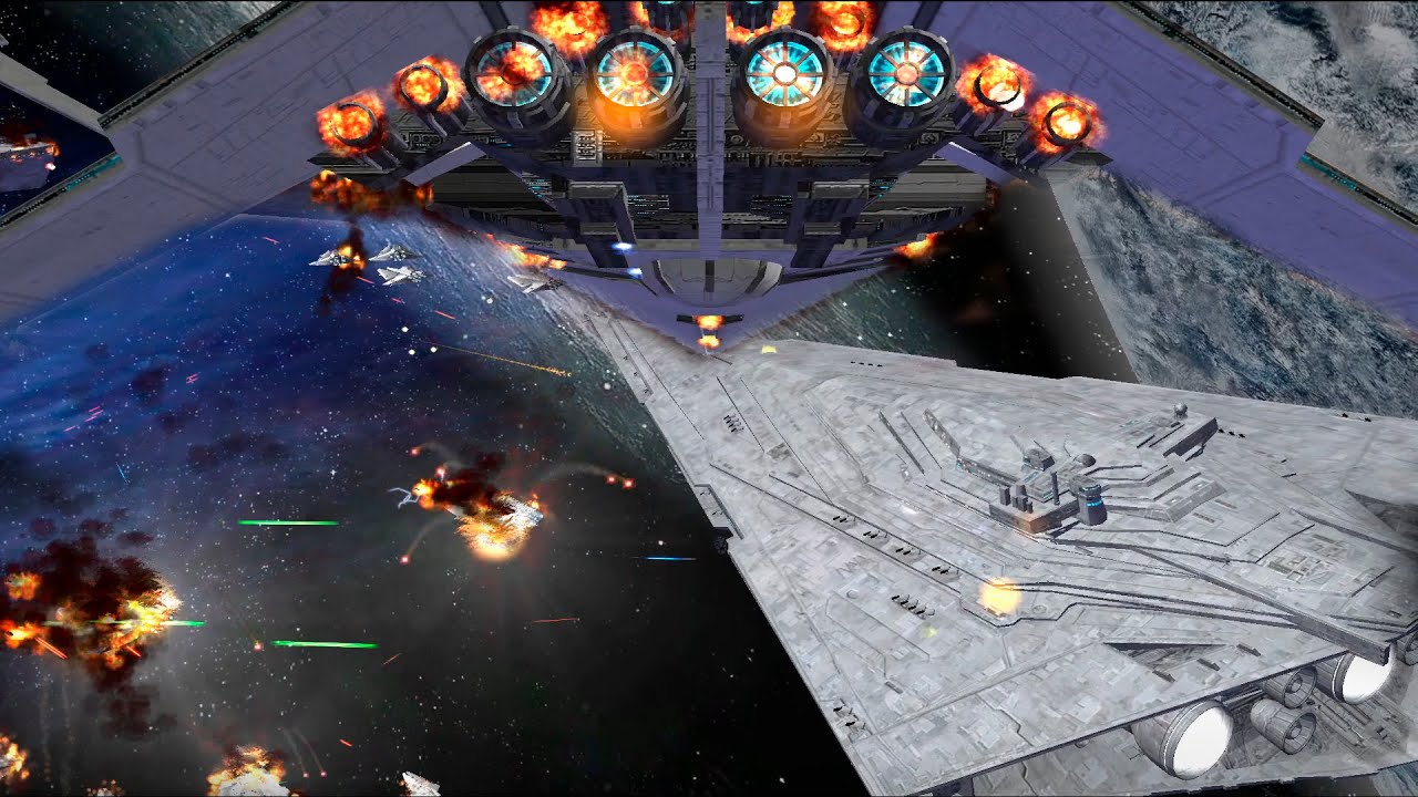 The Biggest Resurgent-Class Battle Ever | Star Wars Empire at War AR