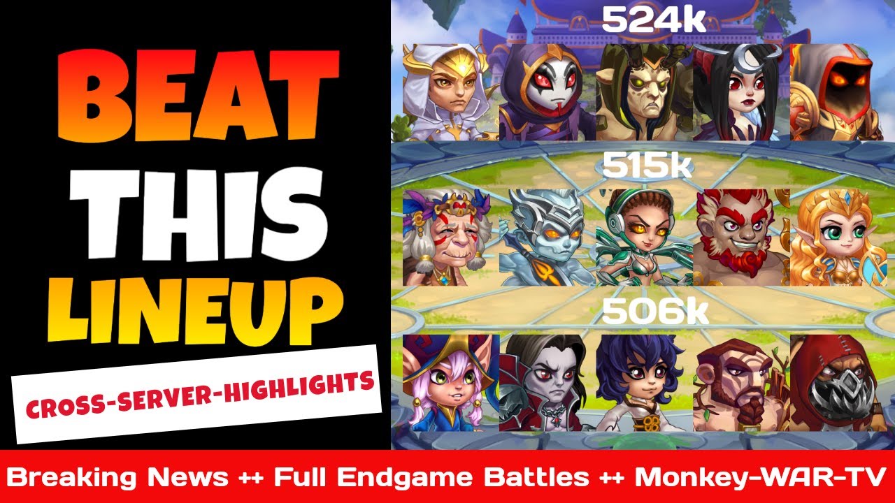Hero Wars - Beat the Best Teams ADA, Cleaver & Peppy, Jorgen & Faceless | Endgame WAR Highlights