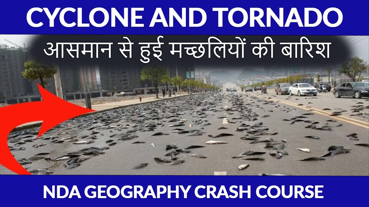 CYCLONE AND TORNARDO in One Shot || NDA Geography Crash Course