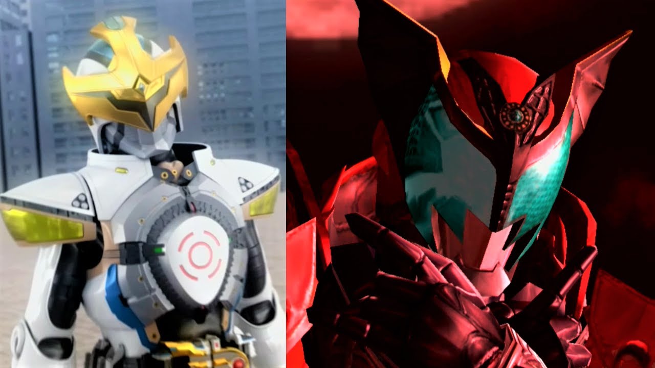 【ガンバライジング】仮面ライダーイクサ セーブモード(音也) ダークキバ(音也) 必殺技演出 「ブロウクン・ファング」「ダークネスヘルクラッシュ」