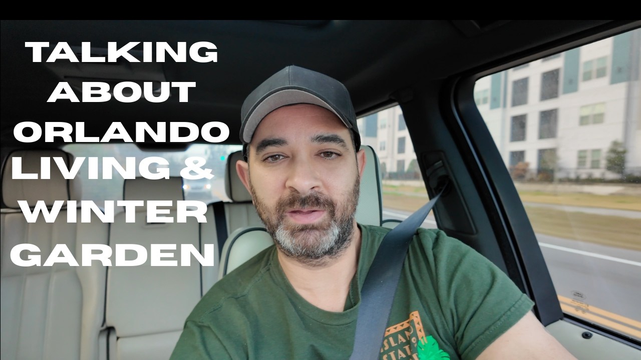 Why we live in Orlando and close to Disney World. #vlog #wintergarden #l322 #hamlin #orlando