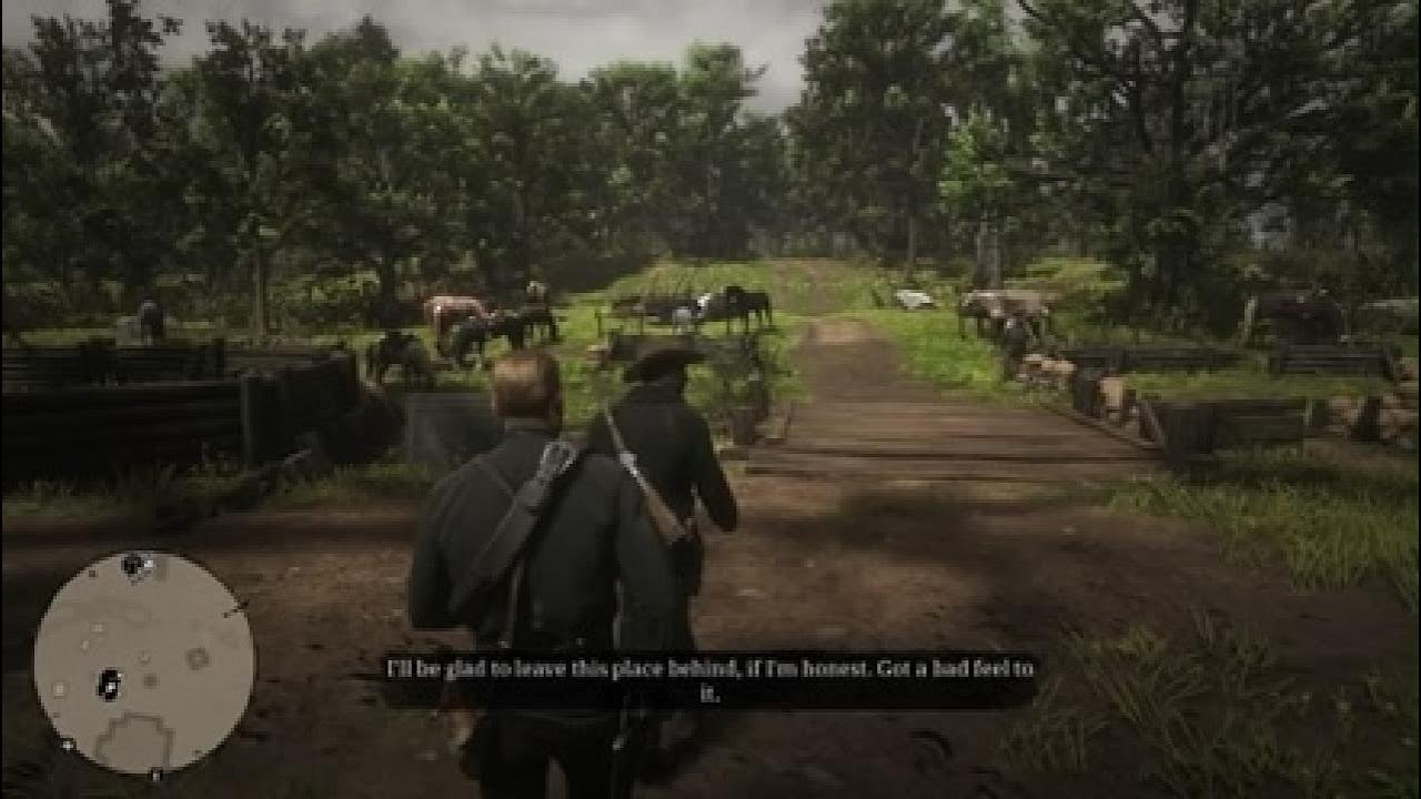 Red Dead Redemption 2 Lenny ile araba soygunu