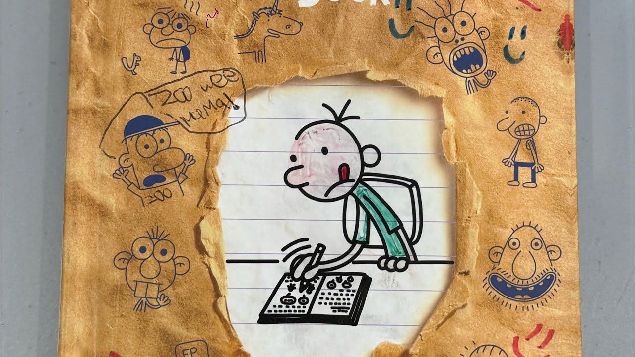 Reading my wimpy kid do it yourself book
