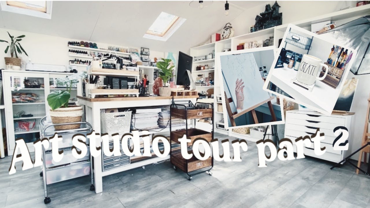 Art STUDIO Tour * Part 2 * My Mixed Media Corner